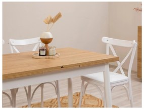 Jedálenský set Duvasa 26 (biela) (pre 4 osoby). Vlastná spoľahlivá doprava až k Vám domov. 1093811
