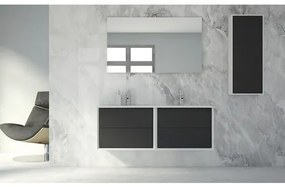 Kúpeľňová skrinka pod umývadlo Baden Haus Bellagio grafit matný 70 x 51 x 46 cm