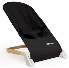 PETITE&MARS - Detské ležadlo CALMY čierna