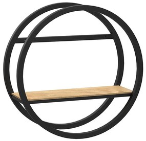 Luminex Nástenná polica SHELF pr. 39,5 cm dub 292