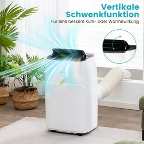 Prenosná klimatizácia 4 v 1 12000 BTU Kúrenie a chladenie Ventilácia a odvlhčovač (3,5 kW - 12000 - 35 m² (105 m³) - WIFI (iba chladenie)