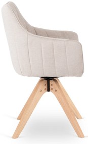 PROXIMA.store - Otočná jedálenská stolička LEMON FARBA: béžová