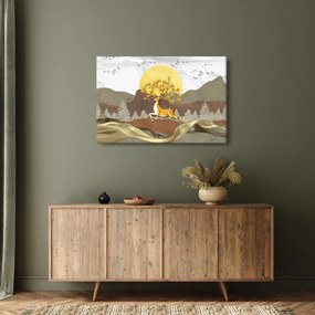 Obraz jeleňa (90x60 cm)