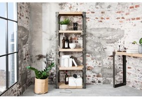 Knižnica/Regál 38037 70cm Drevo Acacia  - Komfort-nábytok