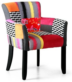 Patchwork kreslo ERA