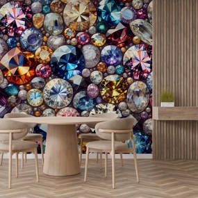Fototapeta - Farebné diamanty (147x102 cm)