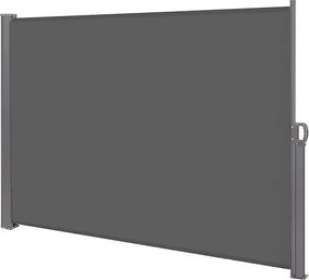 Bočná markíza 200 x 300 cm SPRINGOS AW0009 - tmavosivá