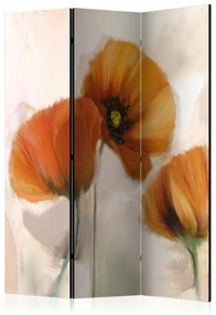 Artgeist Paraván - poppies - vintage [Room Dividers]