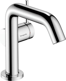 Hansgrohe Tecturis S, páková umývadlová batéria 110 Fine CoolStart EcoSmart+ s odtokovou súpravou, chrómová, HAN-73323000