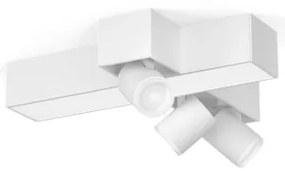 Philips-LED RGBW Stmievateľné bodové svietidlo Hue CENTRIS 3xGU10/4,2W + LED/11W