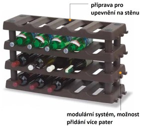 ARTPLAST Stojan na fľaše 715x220x495mm