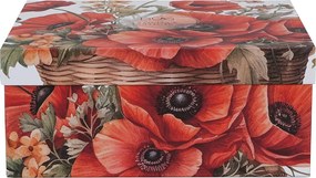 Porcelánová šálka s podšálkou Poppies 270 ml sada 2ks