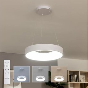 Brilagi - stmievateľný LED luster na lanku FALCON II LED/67W/230V pr. 40 cm biela + DO