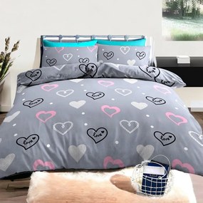 Bavlnené obliečky ROMEA GREY 3-dielna sada 140x200 cm 9.90 €