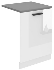 Panel na umývačku Bekini Premium Full Version zakrytý 60 cm biely lesk s pracovnou doskou