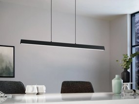EGLO Chytré závesné LED osvetlenie SIMOLARIS-Z, 35W, teplá biela-studená biela, RGB, čierne