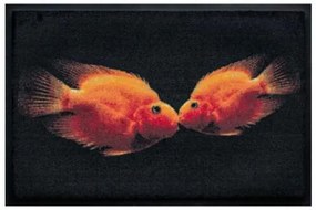 Premium rohožka - zvieratá -zlaté rybky (Vyberte veľkosť: 60*40 cm)