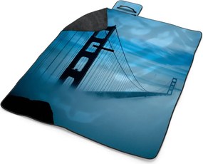 Sablio Plážová deka Golden Gate 3: 200x140 cm