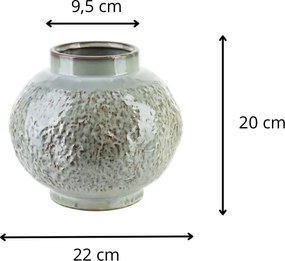 Vysoká váza Arina 20 cm zelená