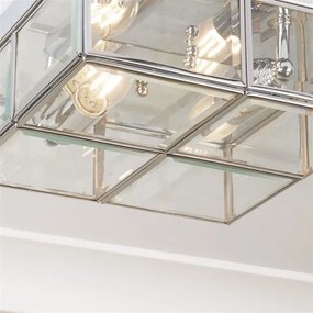 Searchlight 6769-26CC - Stropné svietidlo FLUSH 2xE14/40W/230V chróm