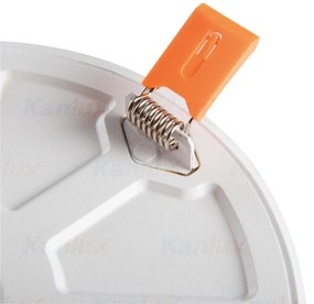 KANLUX Zápustné LED osvetlenie LEVOL, 14W, teplá biela, 156mm, okrúhle, IP65/20