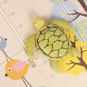 Detská penová podložka 200x150 cm vzdelávacia obojstranná skladacia rastová abeceda ECOTOYS