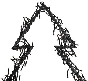 Vianočný reflektor Vianočný stromček vrátane LED IP44 - Rudolph