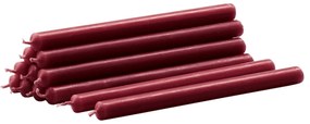 Stoff Nagel Sviečka STOFF Nagel Bordeaux – sada 12 ks