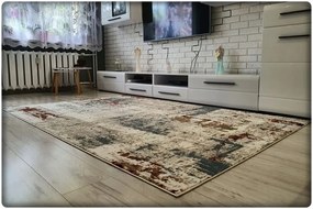 Dekorstudio Moderný koberec LUXESS vzor 89 bordový Rozmer koberca: 160x230cm