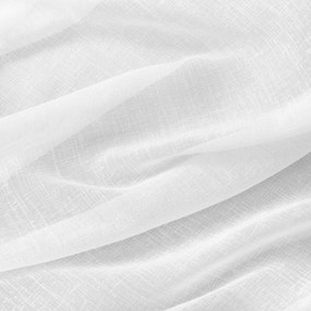 Goldea záclona – rustikálna biela 300 cm