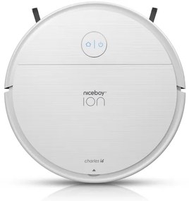 Niceboy ION Charles i6 - Inteligentný robotický vysávač 2v1 2600 mAh Wi-Fi biela