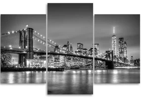 Gario Obraz na plátne Brooklynský most - 3 dielny Rozmery: 150 x 100 cm