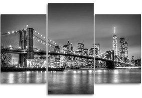Gario Obraz na plátne Brooklynský most - 3 dielny Rozmery: 60 x 40 cm