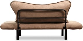 Dvoumístná pohovka Chatto 150 cm světle hnědá