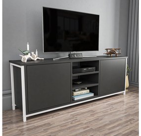 TV stolík Otosello (biela + antracit). Vlastná spoľahlivá doprava až k Vám domov. 1107342