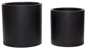 Súprava 2 kvetináčov Hübsch Benignus