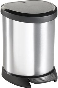 CURVER DECO BIN 5L Odpadkový kôš 24,6 x 27,7 x 21 cm strieborný 02160-599