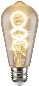 Rabalux LED Spiral Filament žiarovka Amber ST64 4W/E27/300Lm/2700K+RGB/Dim