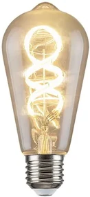 Rabalux LED Spiral Filament žiarovka Amber ST64 4W/E27/300Lm/2700K+RGB/Dim