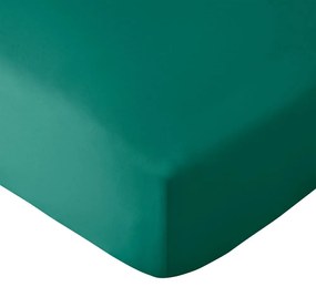 Zelenomodrá napínacia plachta 135x190 cm So Soft Non–Iron – Catherine Lansfield