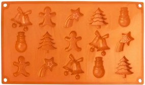 Silikónová forma na čokoládu CHRISTMAS