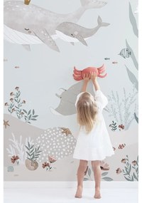 Detská tapeta 400 cm x 248 cm Dreamy Seabed – Lilipinso