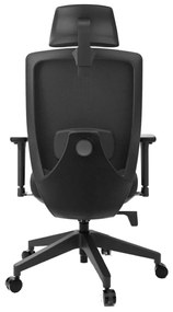 Liftor Space ergonomická kancelárska stolička, čierna