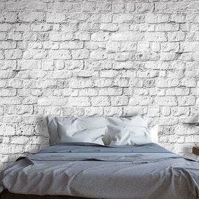 Fototapeta - White brick Veľkosť: 400x280, Verzia: Premium