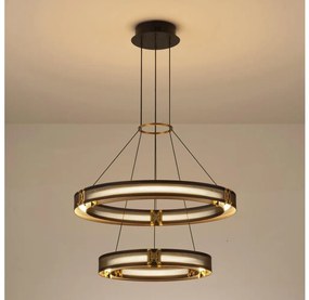 LED Luster na lanku LED/62W/230V 3000K 62x120 cm