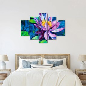 Obraz lekna na vode (150x105 cm)