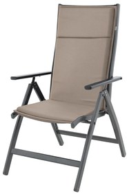 Doppler HIT UNI 9820 vysoký - polster na záhradnú stoličku a kreslo, 100 % polyester