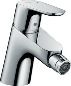 Hansgrohe Focus, páková bidetová batéria s odtokovou súpravou Push-Open, chrómová, HAN-31922000