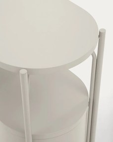 Biela skrinka pod umývadlo 90x81 cm Arely – Kave Home