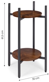 ModernHome Stojan na kvety - 2 úrovne ModernHome